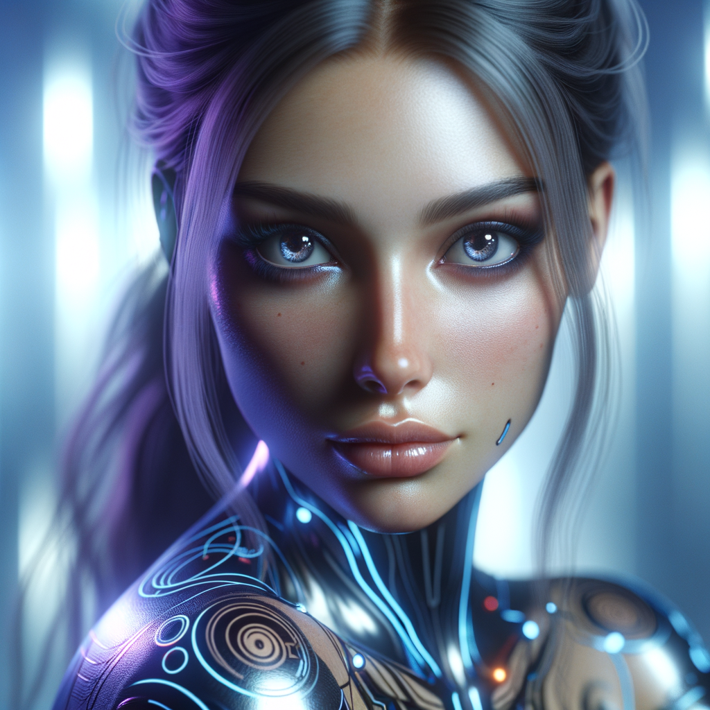 AI-Generated Hyper-Realistic Woman